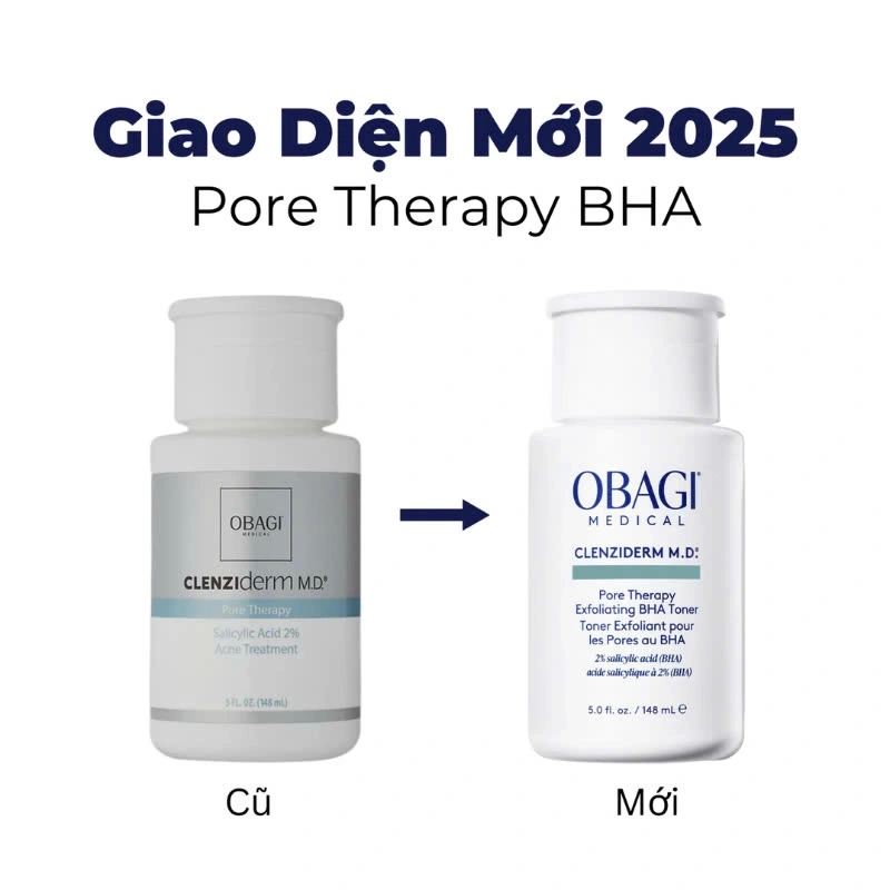Toner Obagi Medical Clenziderm M.D.Pore Therapy Exfoliating BHA 148ml