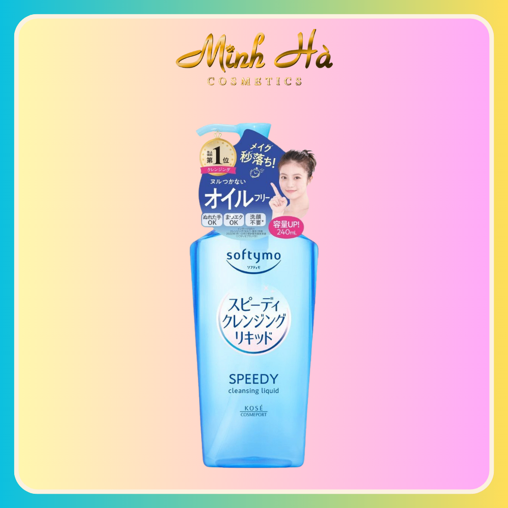 Nước tẩy trang Kose Softymo Speedy Cleansing Liquid 240ml