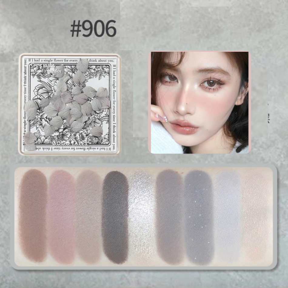 Bảng phấn mắt 9 ô GOGO TALES Secret Garden EyeShadow Palette 15g mềm mịn lâu trôi
