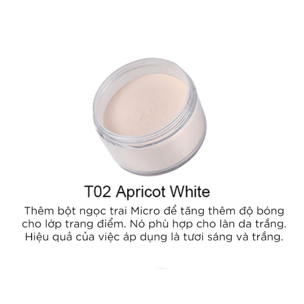 Phấn phủ Artmiss Transparent Matte Powder 30g kiềm dầu cố định lớp nền tạo hiệu ứng lì mịn tự nhiên