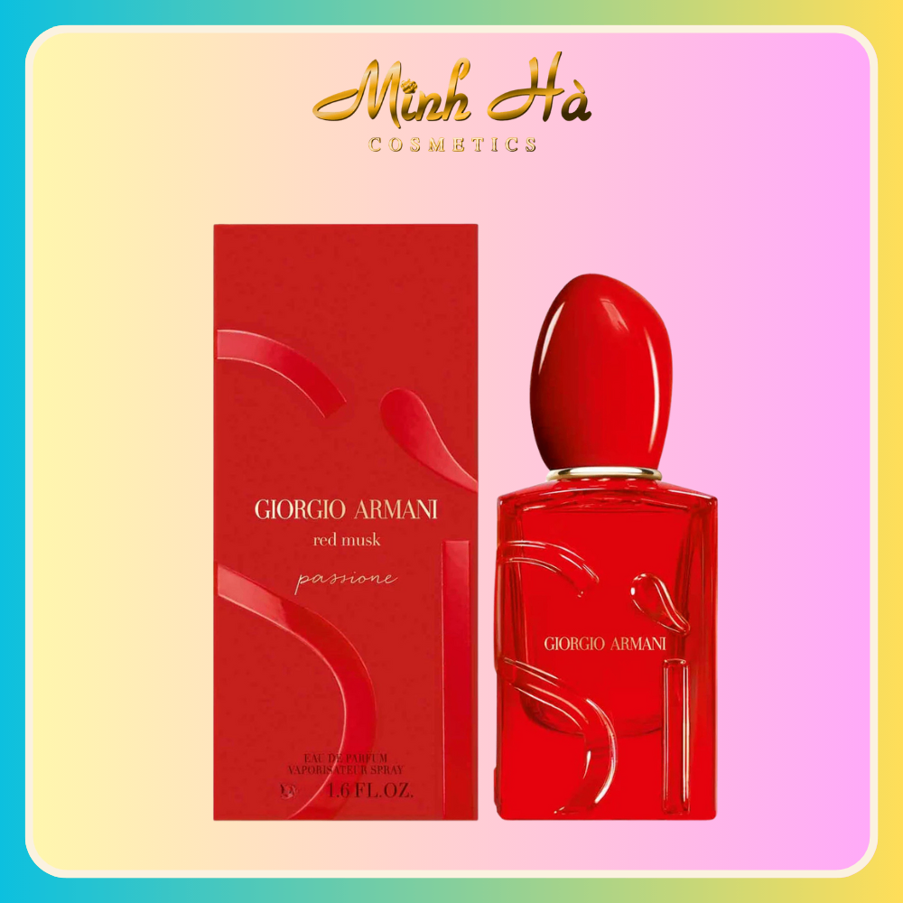 Fullsize nước hoa Sì Passione Eclat đỏ EDP 100ml