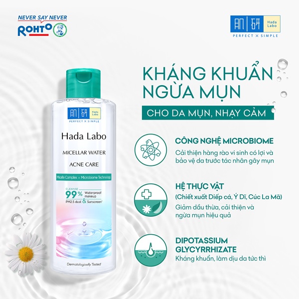 Nước Tẩy Trang Hada Labo Acne Care 240ml