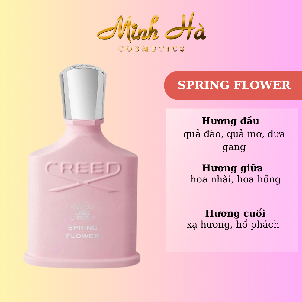 Chiết 10ml nước hoa Creed Spring Flower EDP 75ml