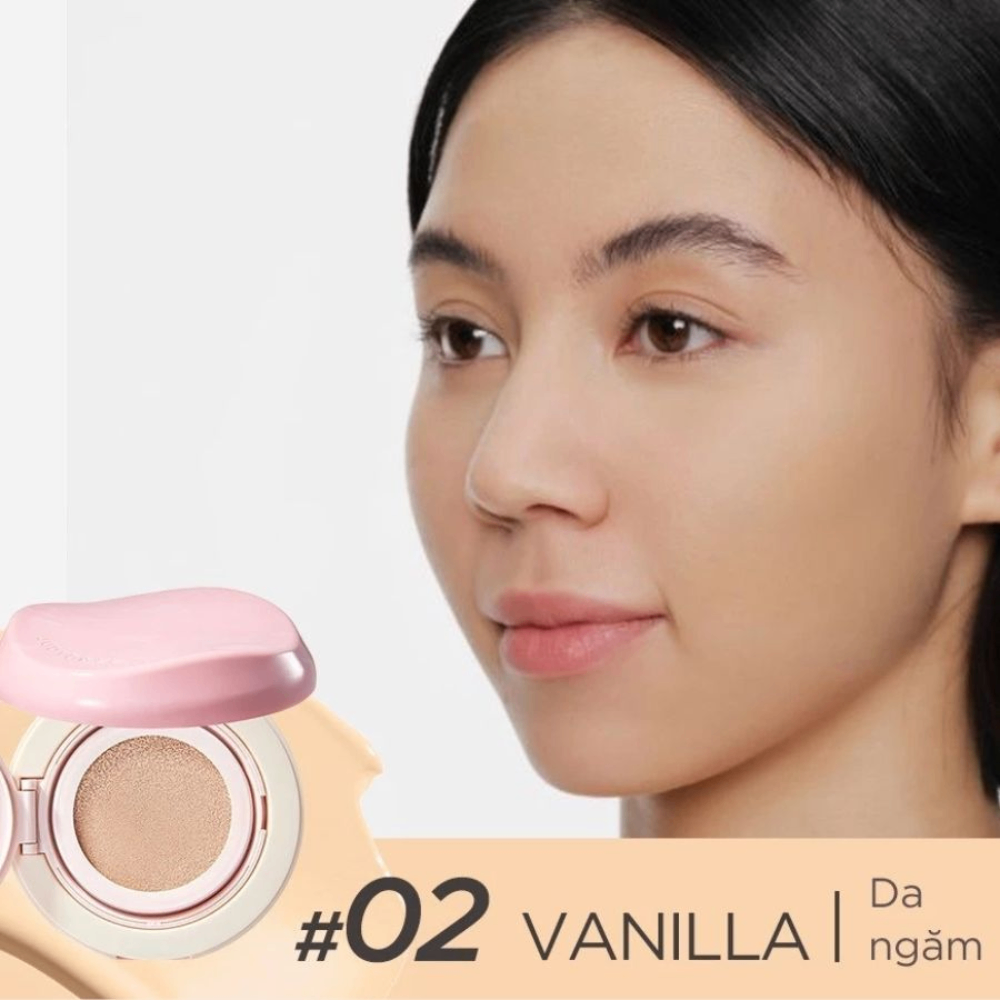 Phấn nước Judydoll Fresh Matte Cushion 12.5g mỏng nhẹ và bền màu suốt ngày