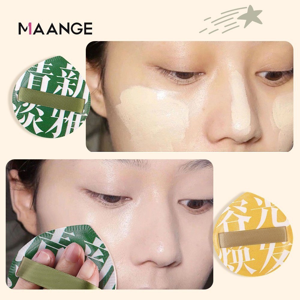 Mút trang điểm MAANGE 1628 mềm mịn dễ tán nền