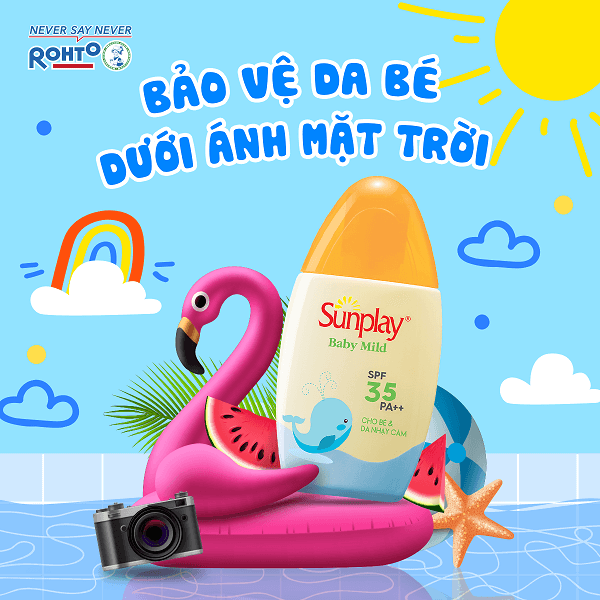 Sữa chống nắng Sunplay Baby Mild SPF35 PA++ 30g