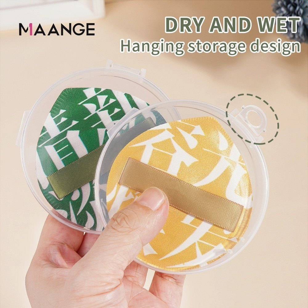 Mút trang điểm MAANGE 1628 mềm mịn dễ tán nền