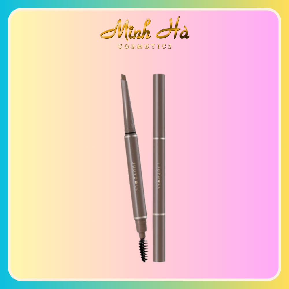 Chì kẻ mày Judydoll Long-lasting Eyebrow Gel Pencil #02 dễ kẻ lâu trôi lên màu tự nhiê