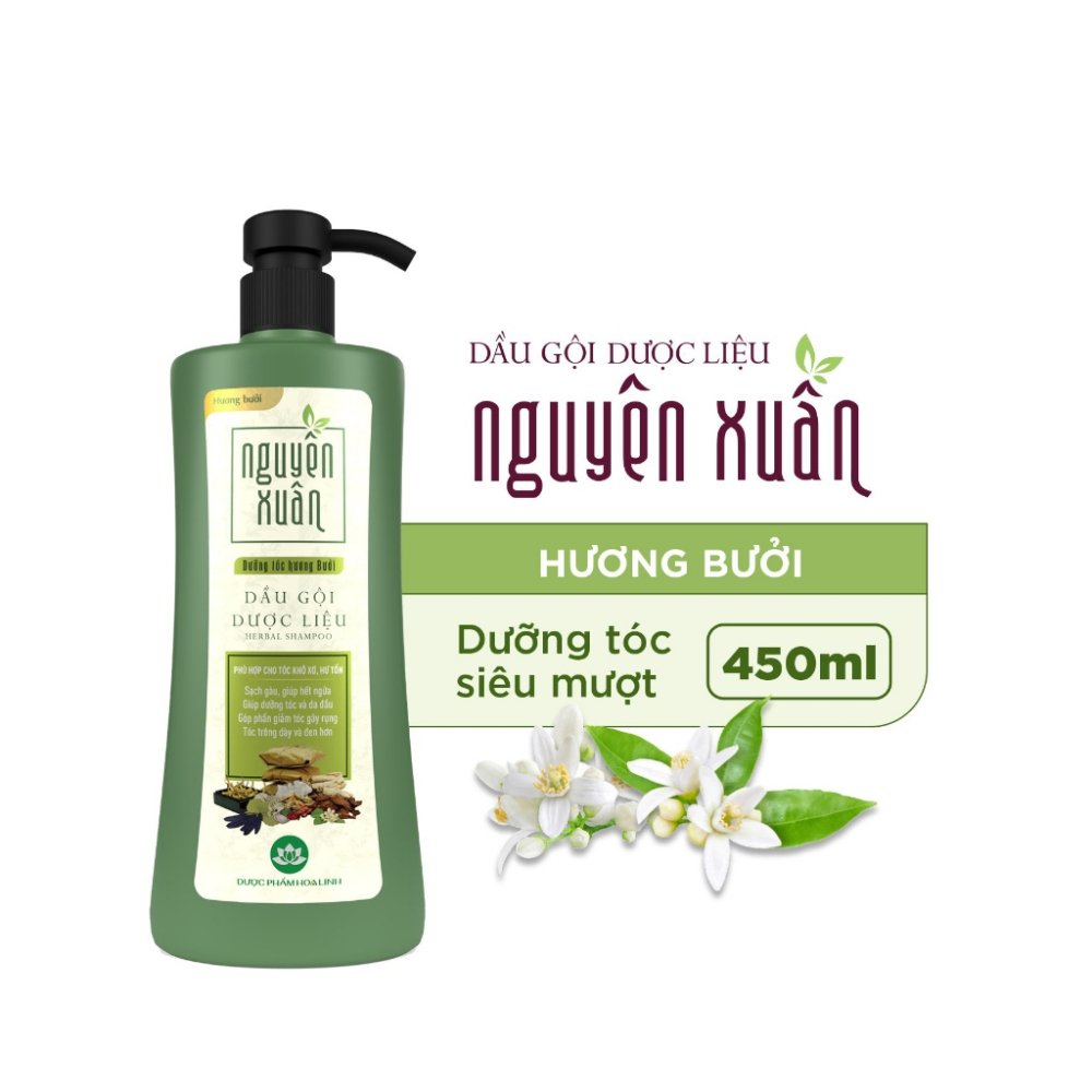Dầu gội xả dược liệu Nguyên Xuân 200ml/250ml/450ml dưỡng tóc giúp mọc tóc