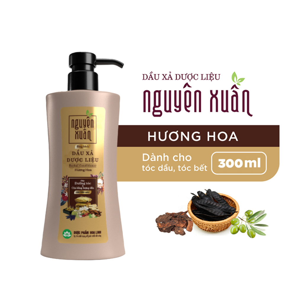 Dầu gội xả dược liệu Nguyên Xuân 200ml/250ml/450ml dưỡng tóc giúp mọc tóc
