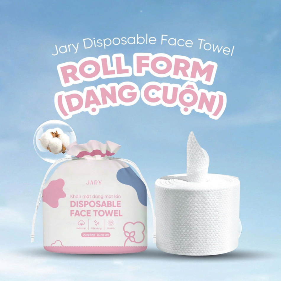 Khăn khô đa năng Jary Disposable Face Towel 35 miếng