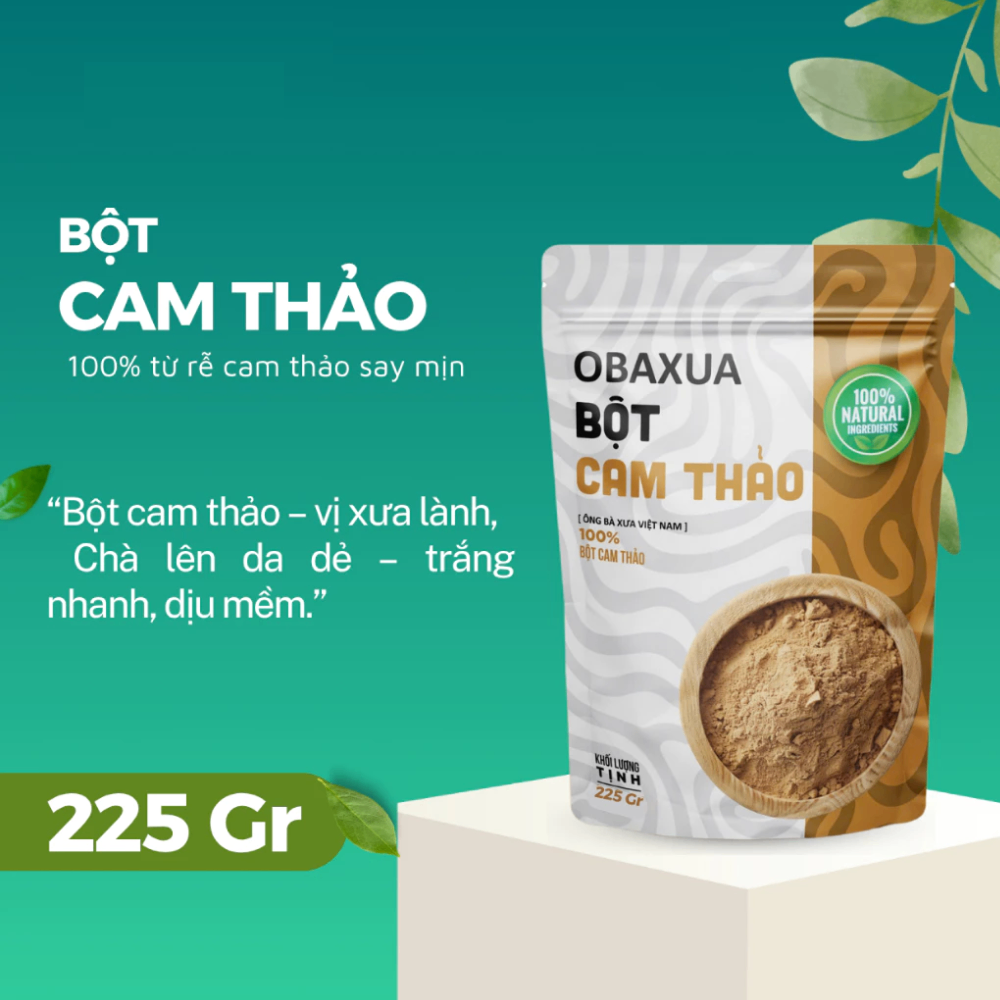 Bột đắp mặt nạ thiên nhiên Obaxua 75/250/500g các loại