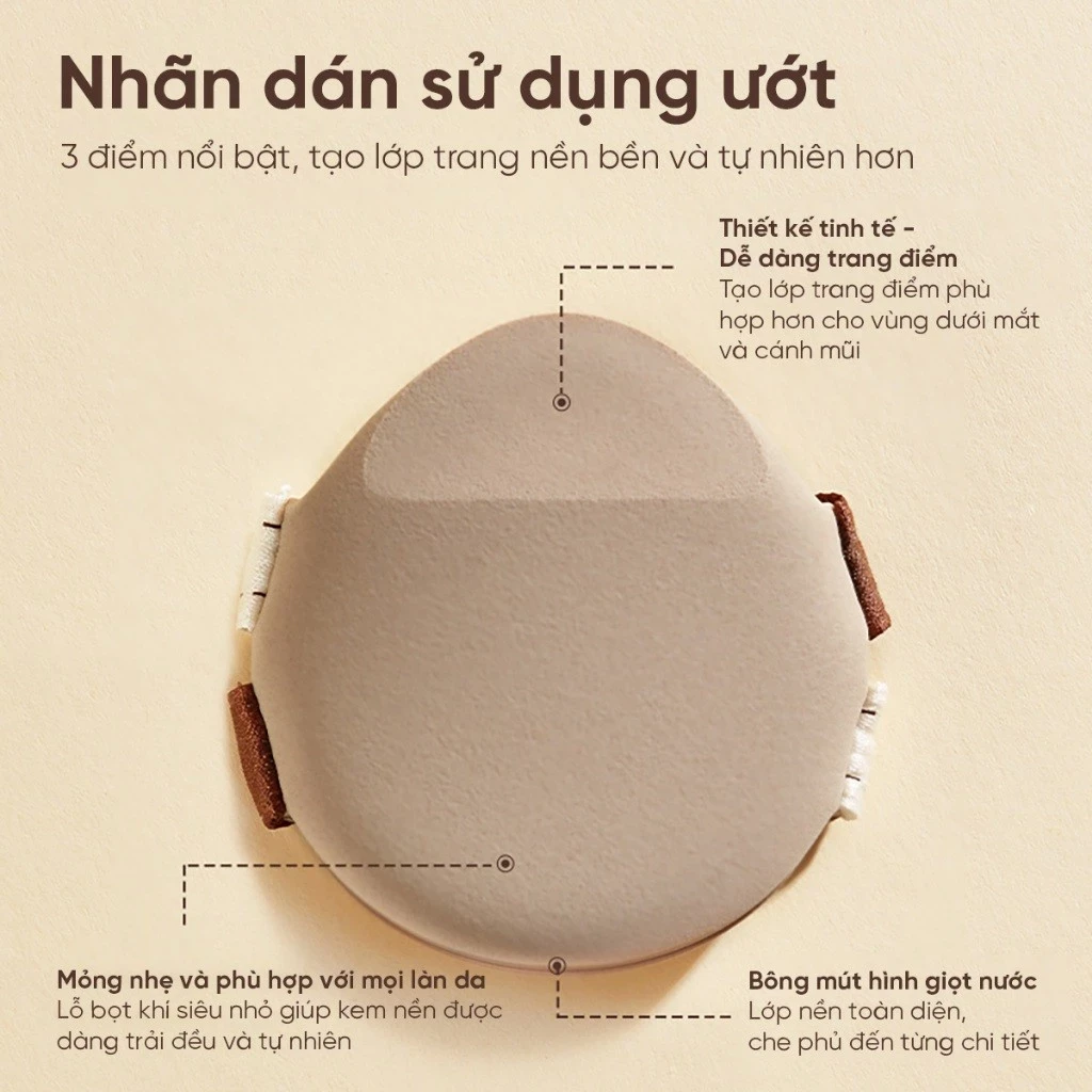 Hộp mút trang điểm AMORTALS Song tử 2pcs