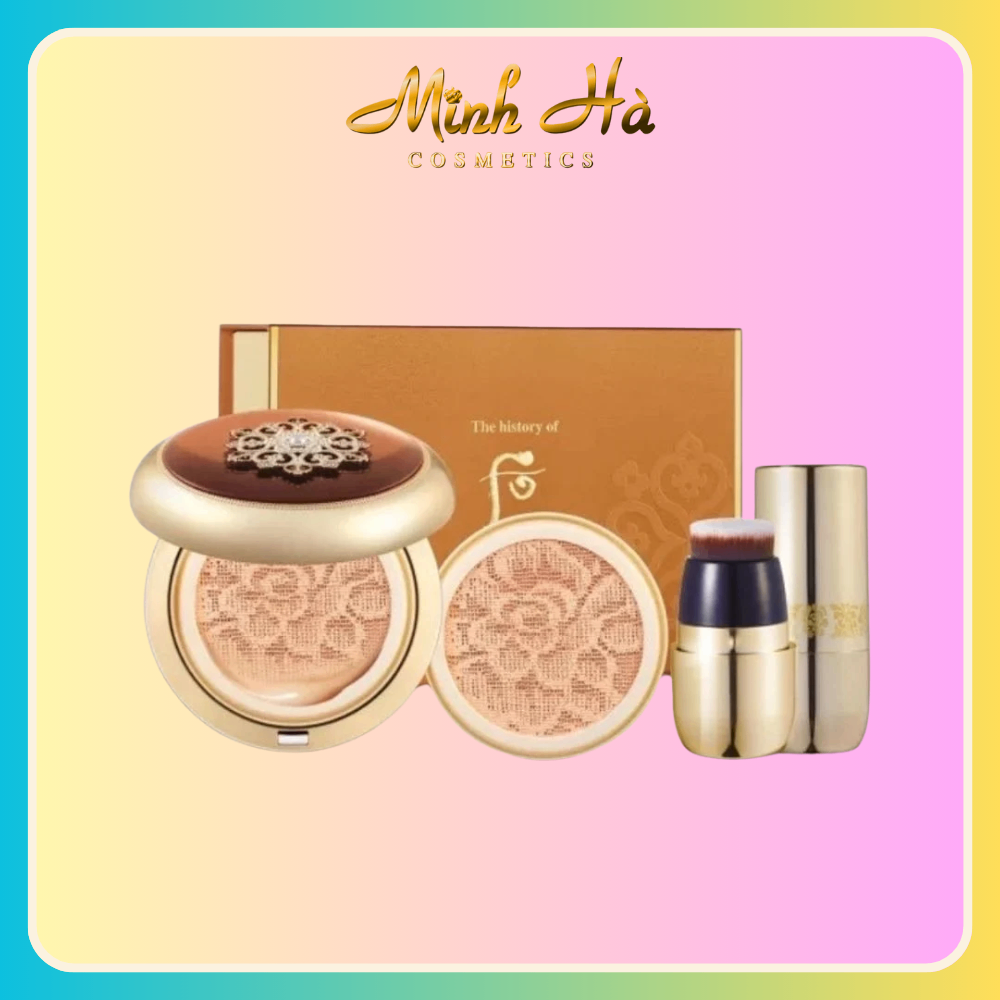 Phấn nước The History of Whoo Radiant Essence Cushion #21 (kèm lõi + cọ)