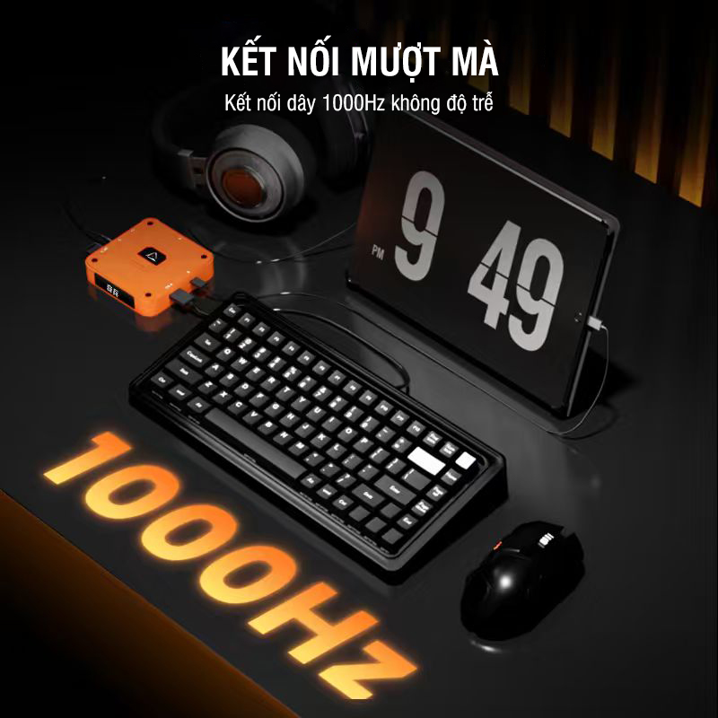 Bộ chuyển đổi bàn phím và chuột Aimzenix AX360M dành cho iPhone, iPad