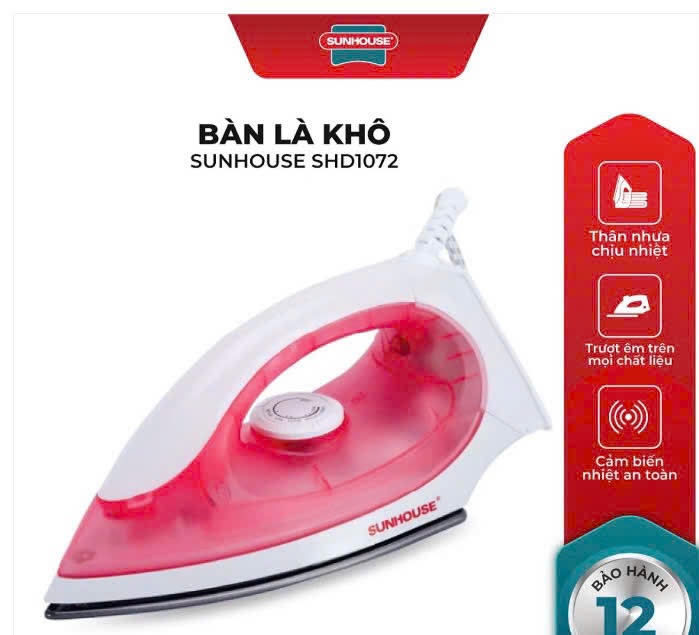 Bàn là khô Sunhouse