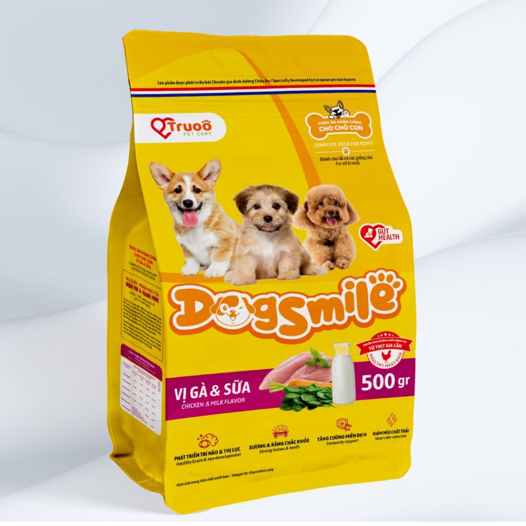 Dòng sản phẩm Dog Smile dành cho chó con
