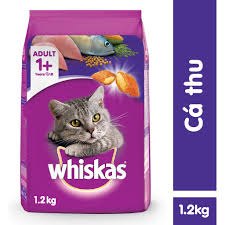 Hạt Whiskat vị cá thu 1,2kg
