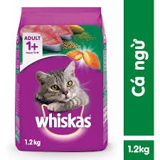 Hạt Whiskat 1,2kg vị cá ngừ adult