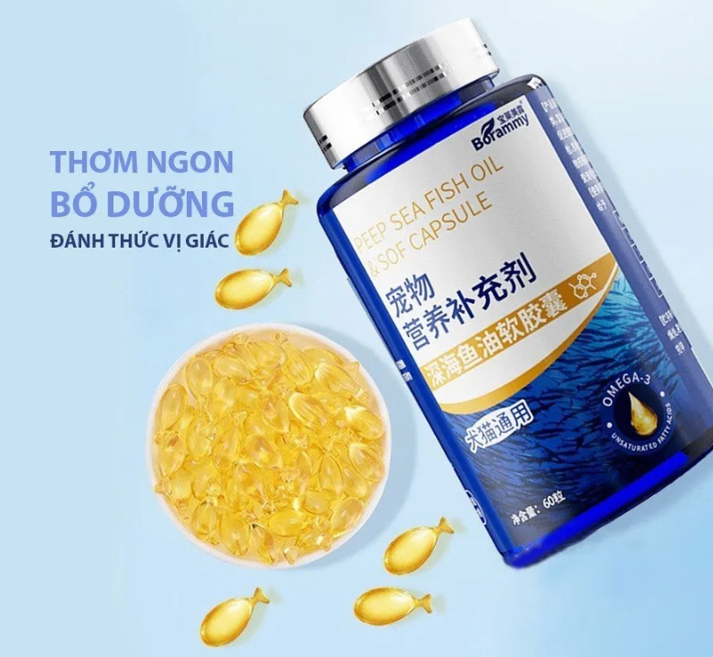 Dầu cá hồi 60 viên / lọ