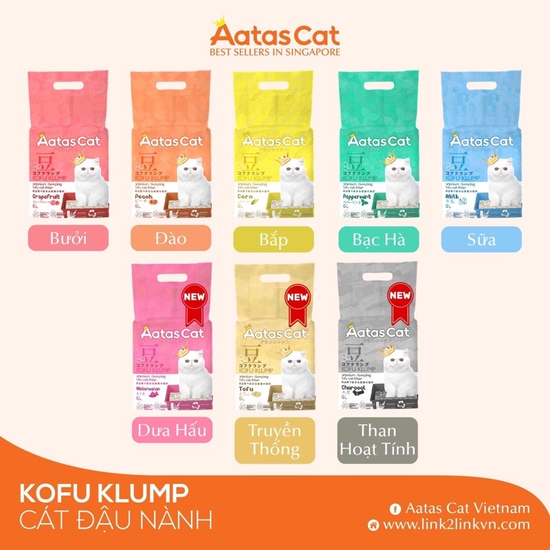 Cát Đậu Nành Aatas 6L