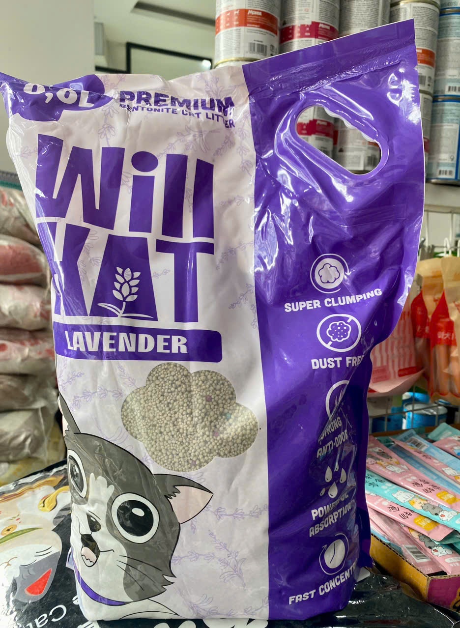 Cát đất sét Will Kat 8kg