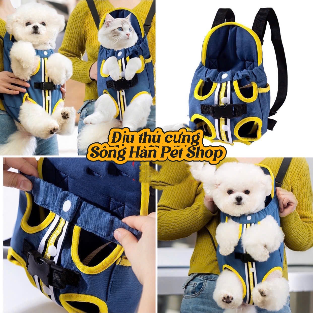 địu xanh viền vàng size S