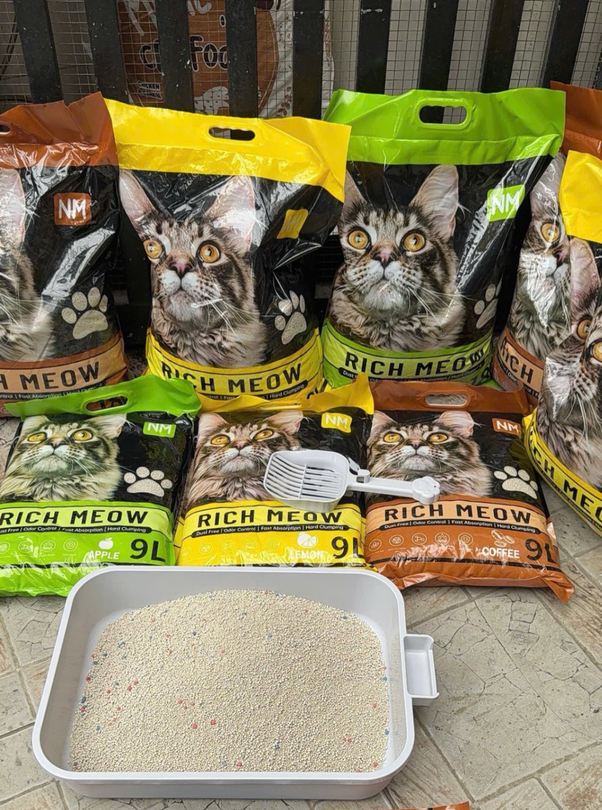 Cát Đất Sét Rich 18L