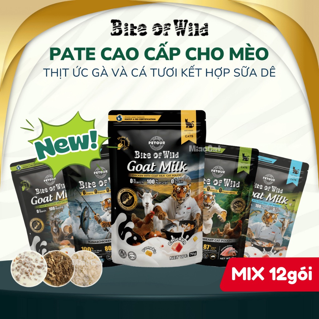 Pate Bite Of Wild 70g