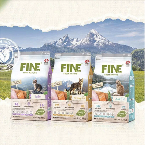 Hạt Fine Cho Mèo Mọi Lứa Tuổi 1.36kg