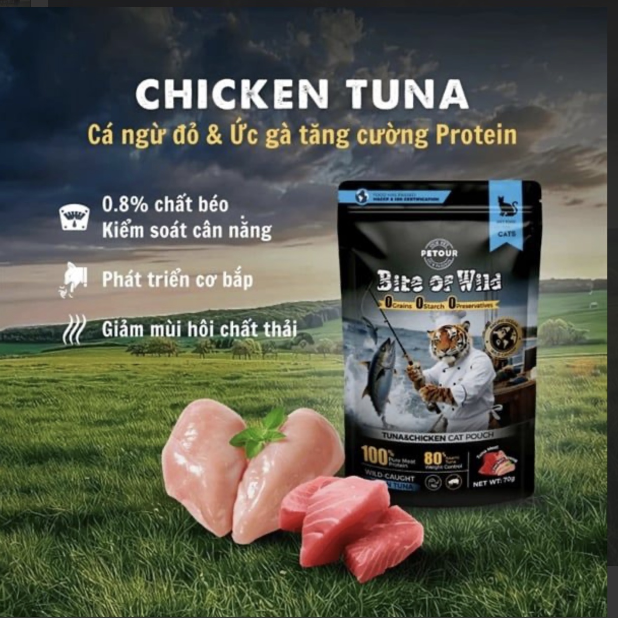 Pate Bite Of Wild 70g