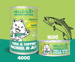 Pate Hello Cat lon 400g