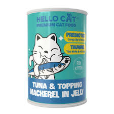 Pate Hello Cat lon 400g