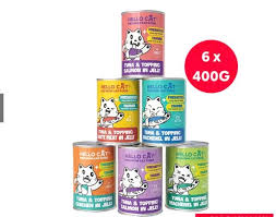Pate Hello Cat lon 400g