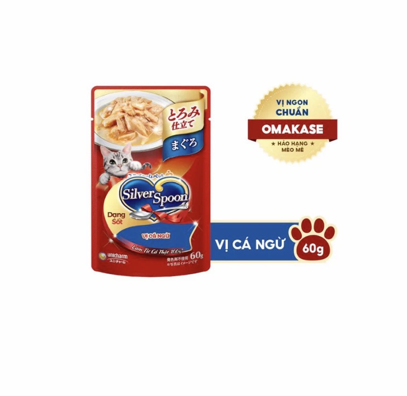 Pate Silver Spoon 60g / gói