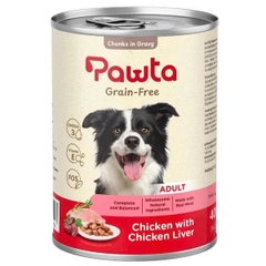 Pate cho chó PAWTA lon 400g