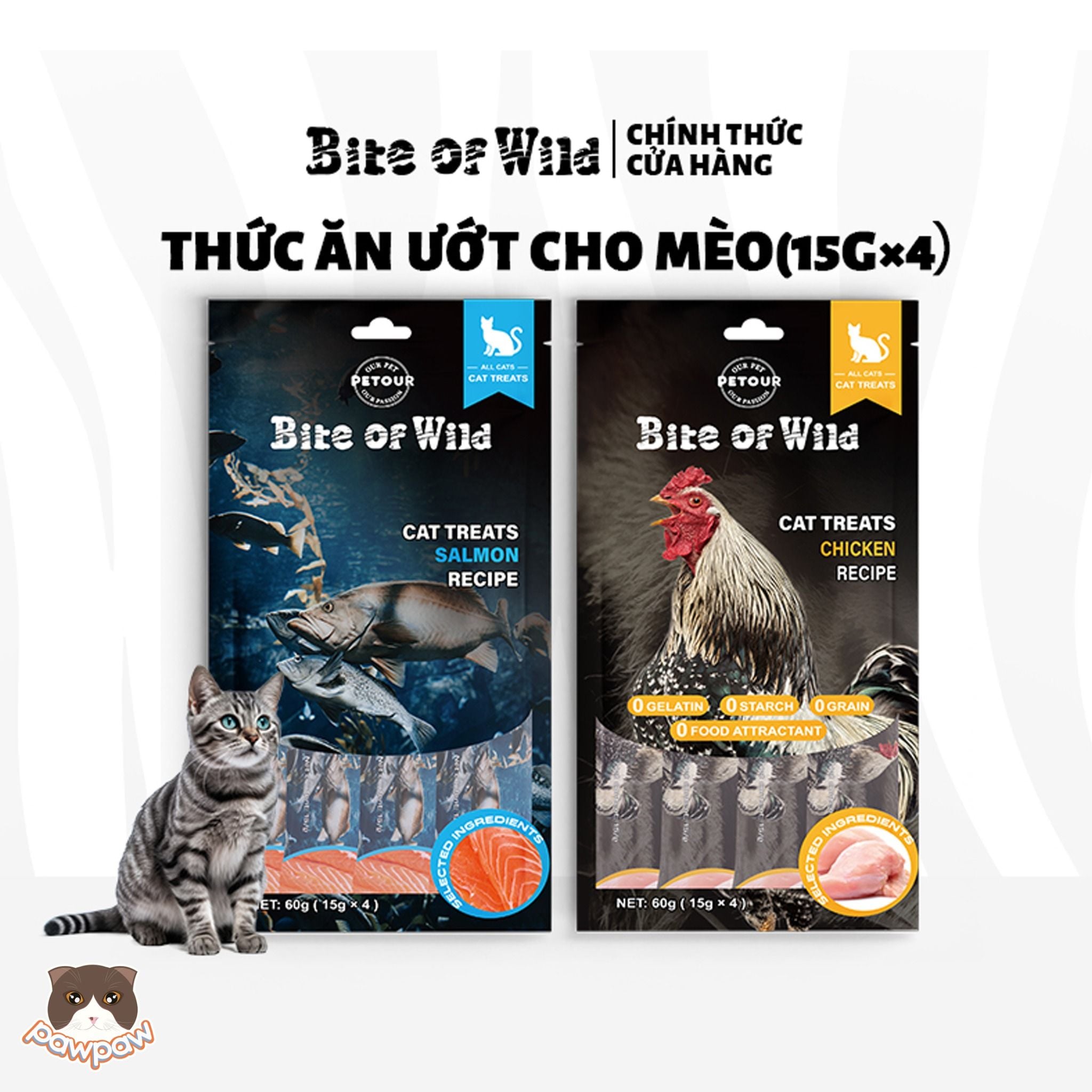 Súp Thưởng Bite Of Wild 4 Thanh /Gói