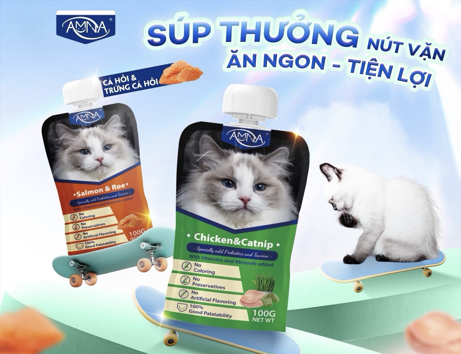 Súp thưởng nắp vặn Amma 100g