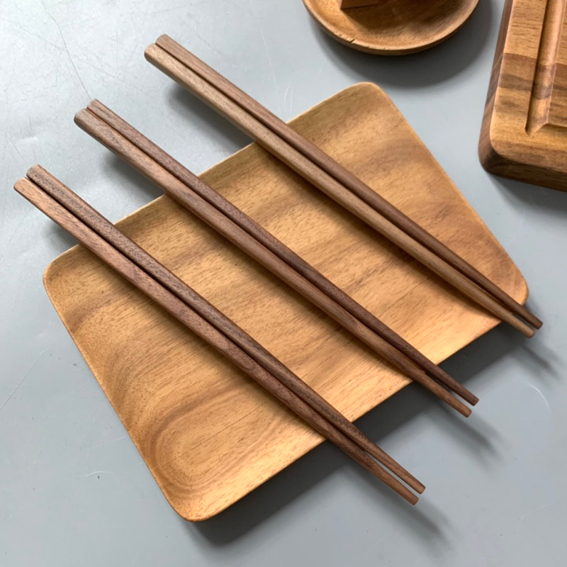 Đũa gỗ óc chó trơn