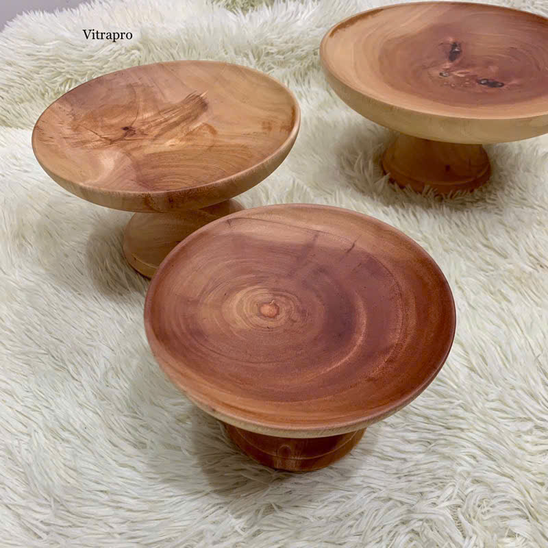Mâm bồng gỗ xà cừ
