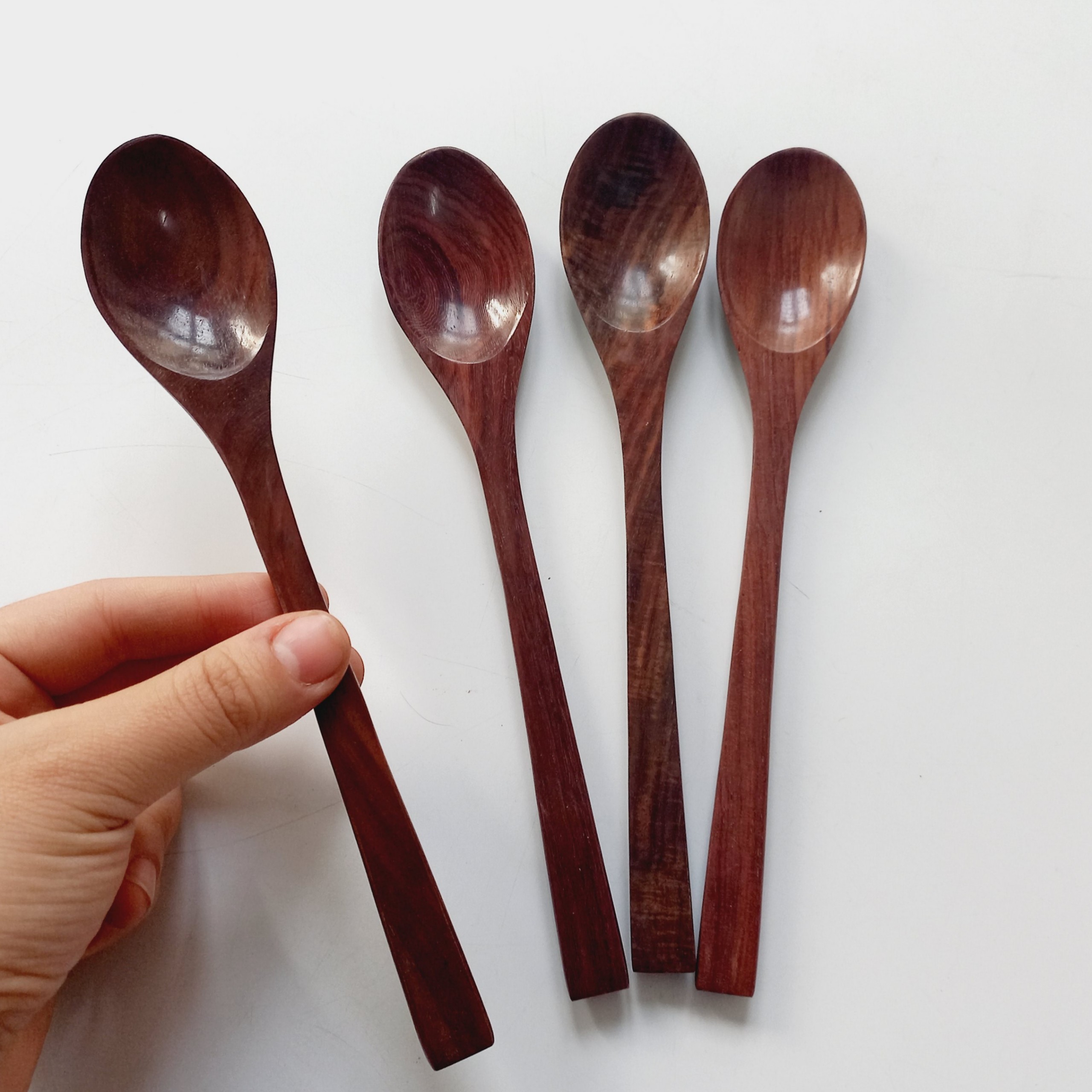 Thìa gỗ trắc 20cm