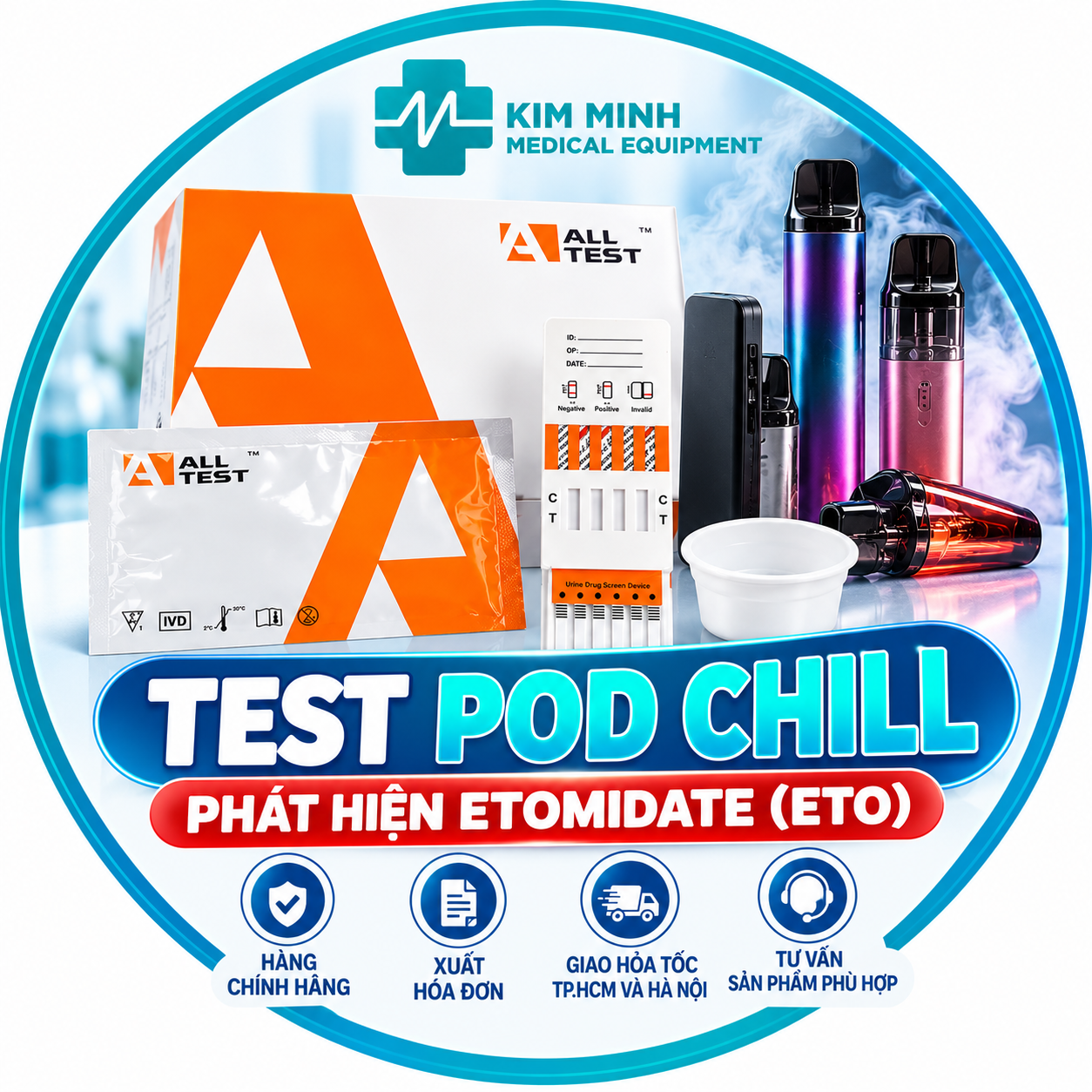 Test pod chill