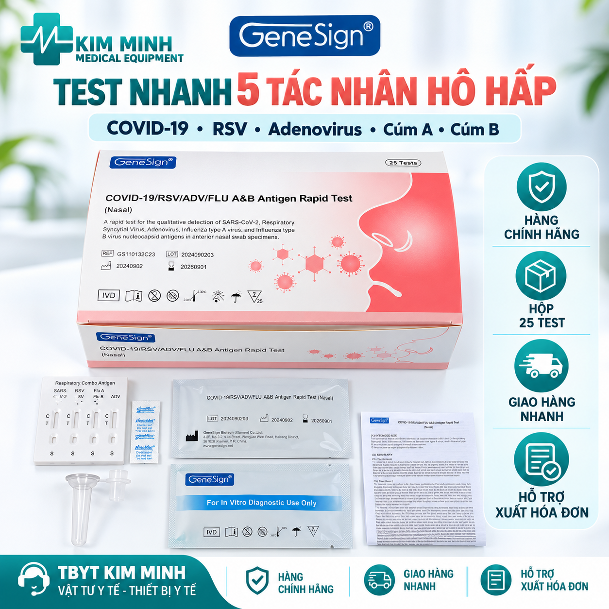 GeneSign Respiratory Test Kit Showcase.png