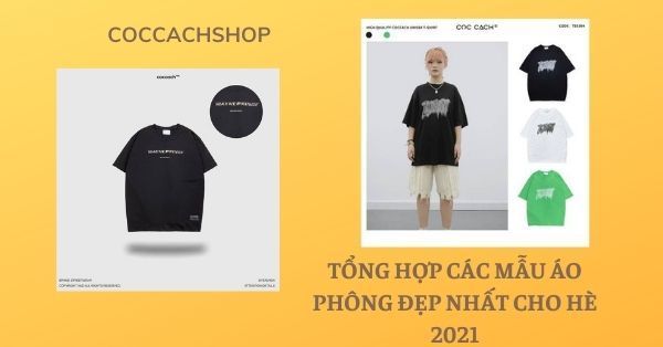 Tổng hợp các mẫu áo phông đẹp nhất cho hè 2021