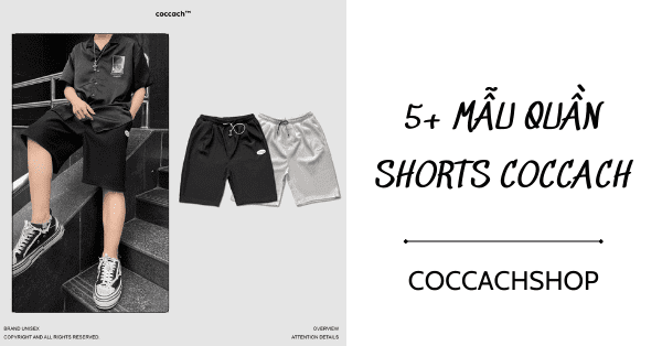 5+ mẫu quần shorts COCCACH