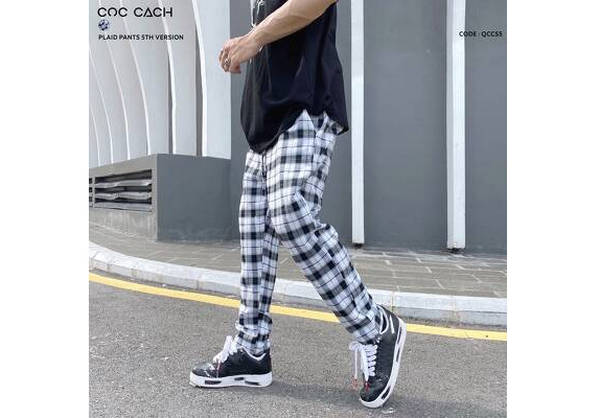 Quần Baggy Coccach caro Qccs5