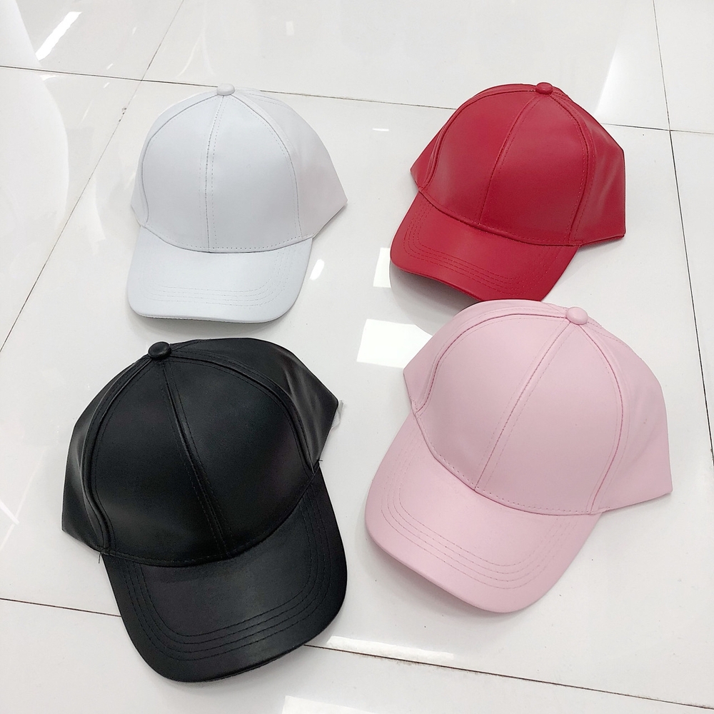 Mũ cap leather basic