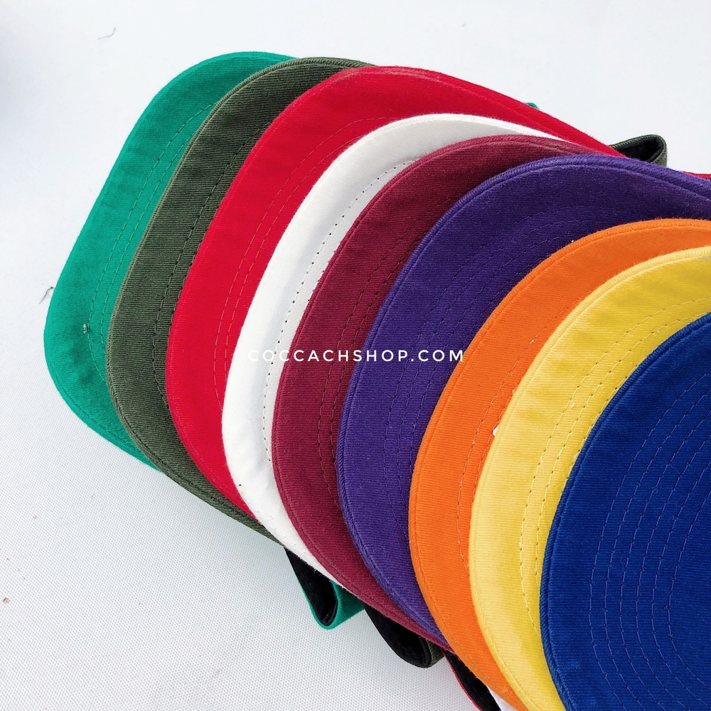 Mũ cap basic cloth - Đỏ - Free size