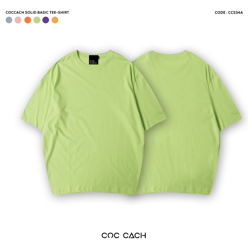 Áo phông COCCACH pastel neon - Neon - S