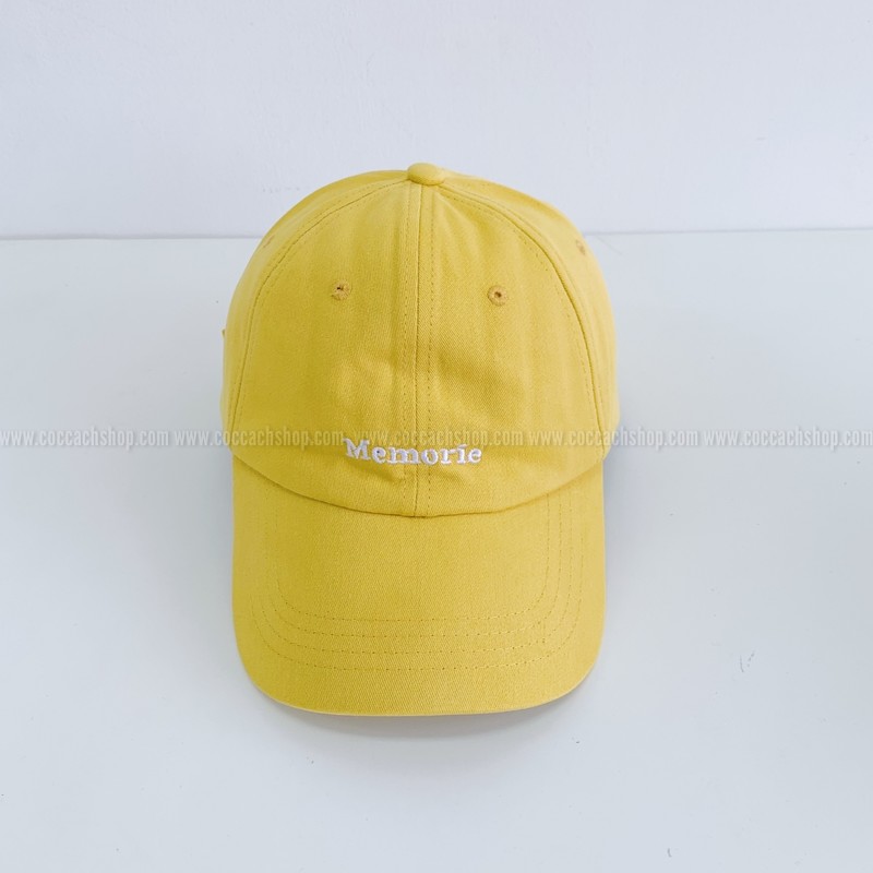 Mũ cap Memorie - Vàng - Free size